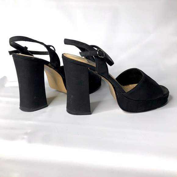 Mixed Blues Platforms SZ 8M - Picture 5 of 7